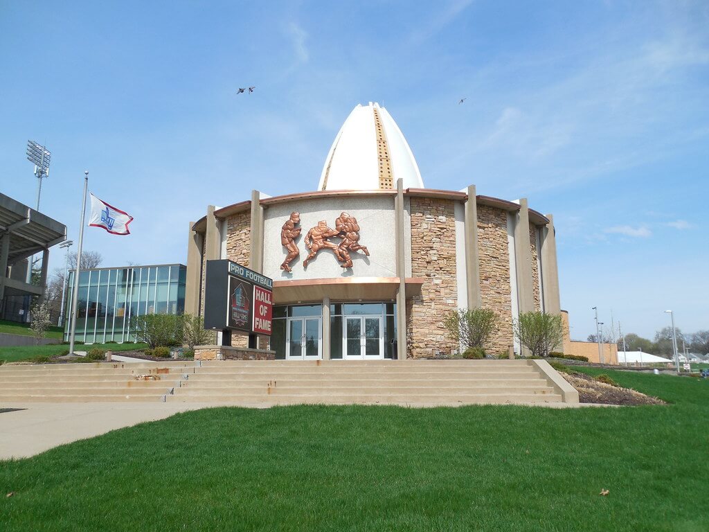 Canton Ohio Pro Football Hall of Fame